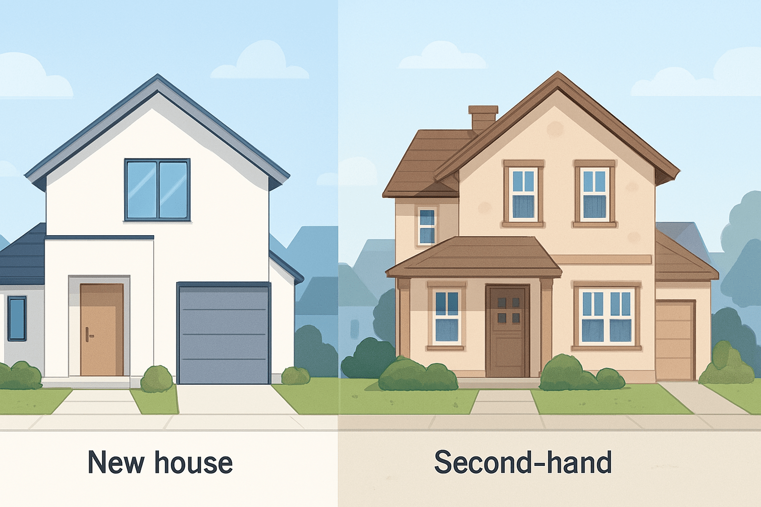 Rumah Baru vs Rumah Second
