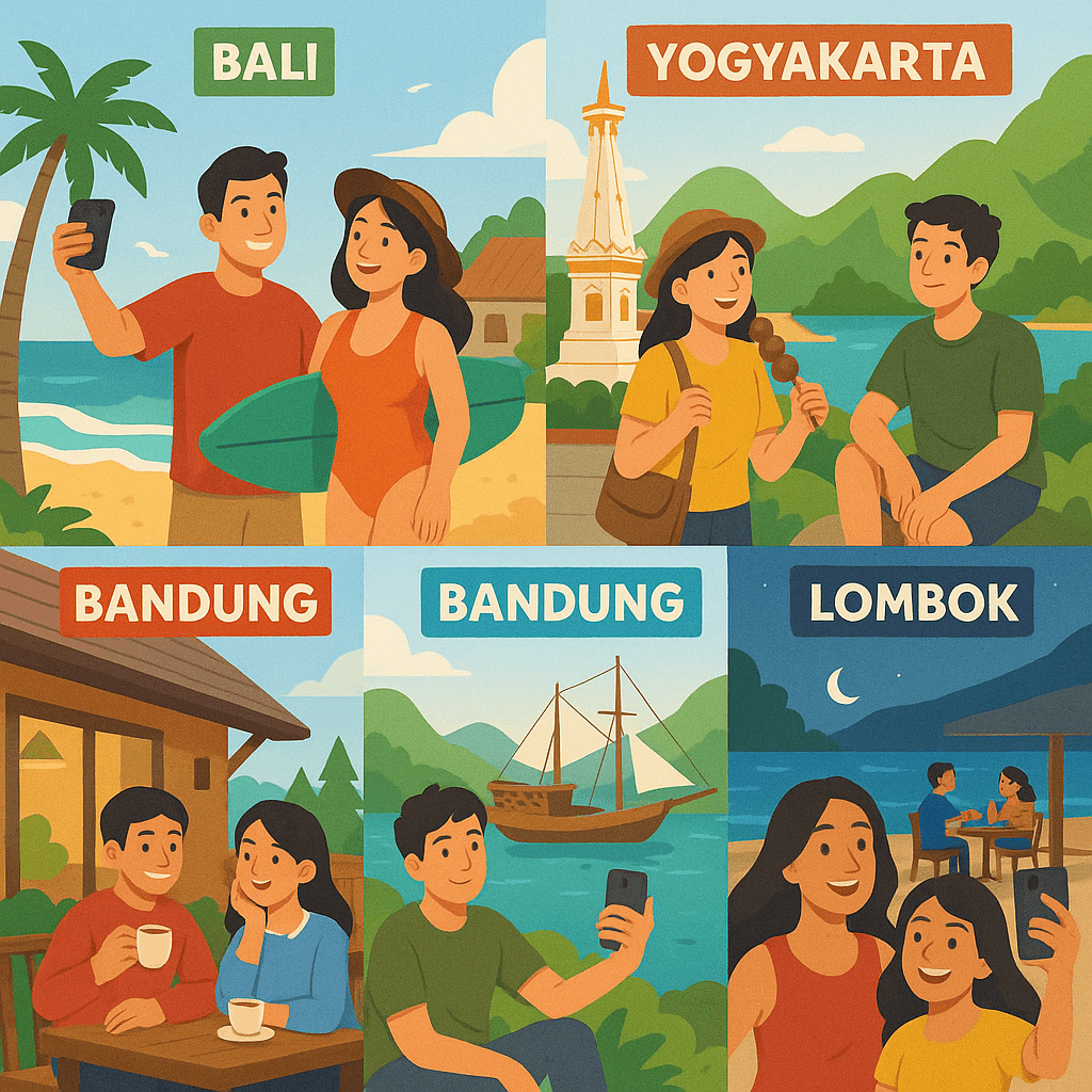 5 Destinasi Favorit Anak Muda yang Selalu Ramai di Musim Liburan